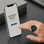 factory reset a smart ring