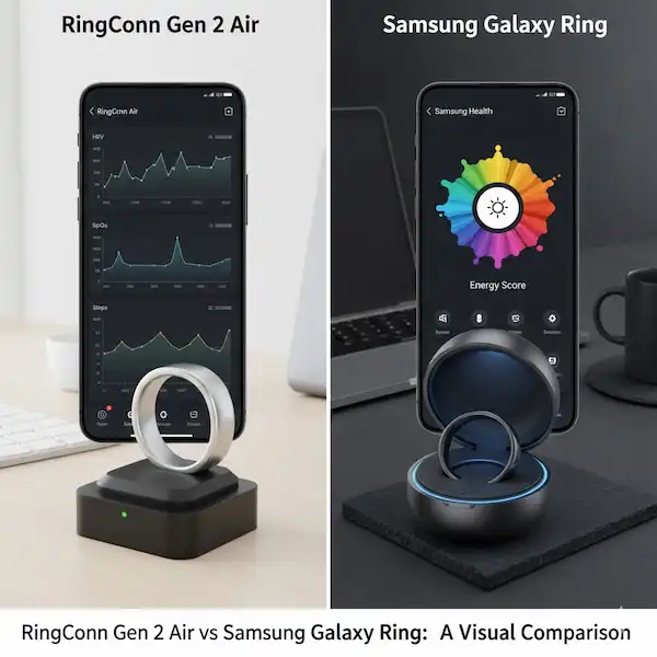 RingConn Gen 2 Air vs Samsung Galaxy Ring