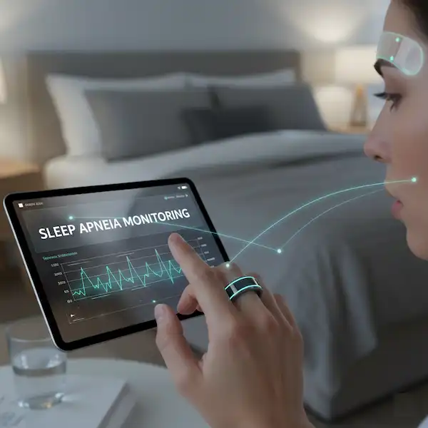 Smart rings for sleep apnea