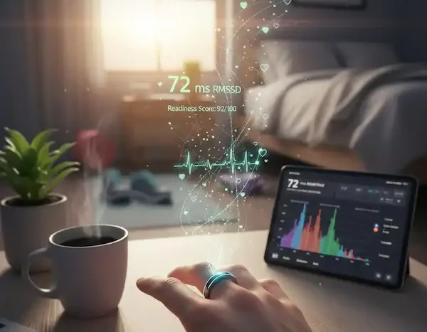 smart ring HRV health metrics